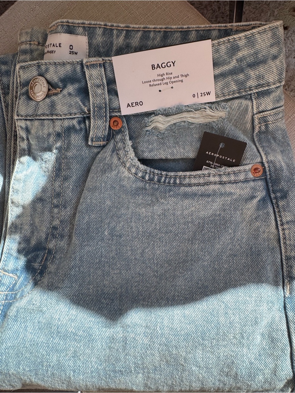 NWT |Women’s Light Blue Baggy Jeans